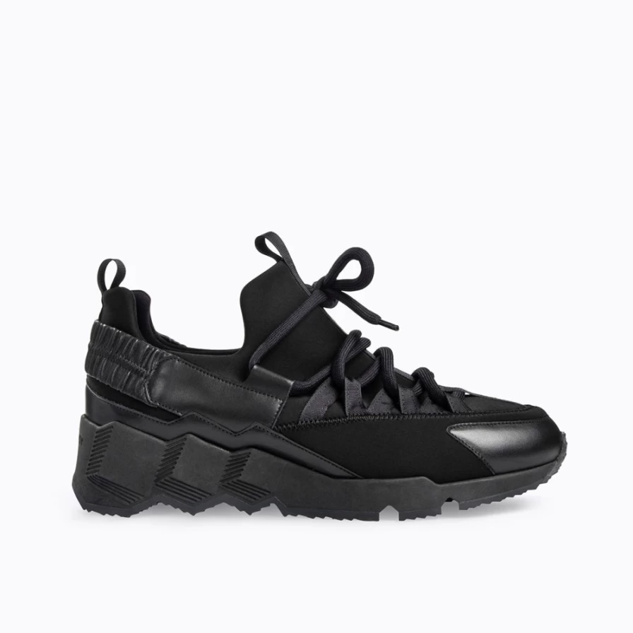 Pierre Hardy Men's Black Trek Comet Sneakers