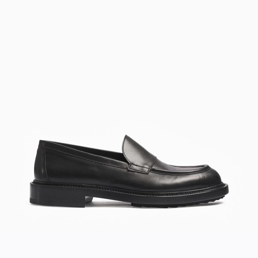 "Pierre Hardy Men's Black John Loafer Shoes"
