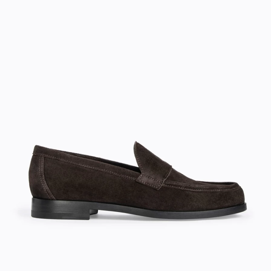 Pierre Hardy Men's Brown Leather Hardy Loafer - Classic Slip-On Shoes