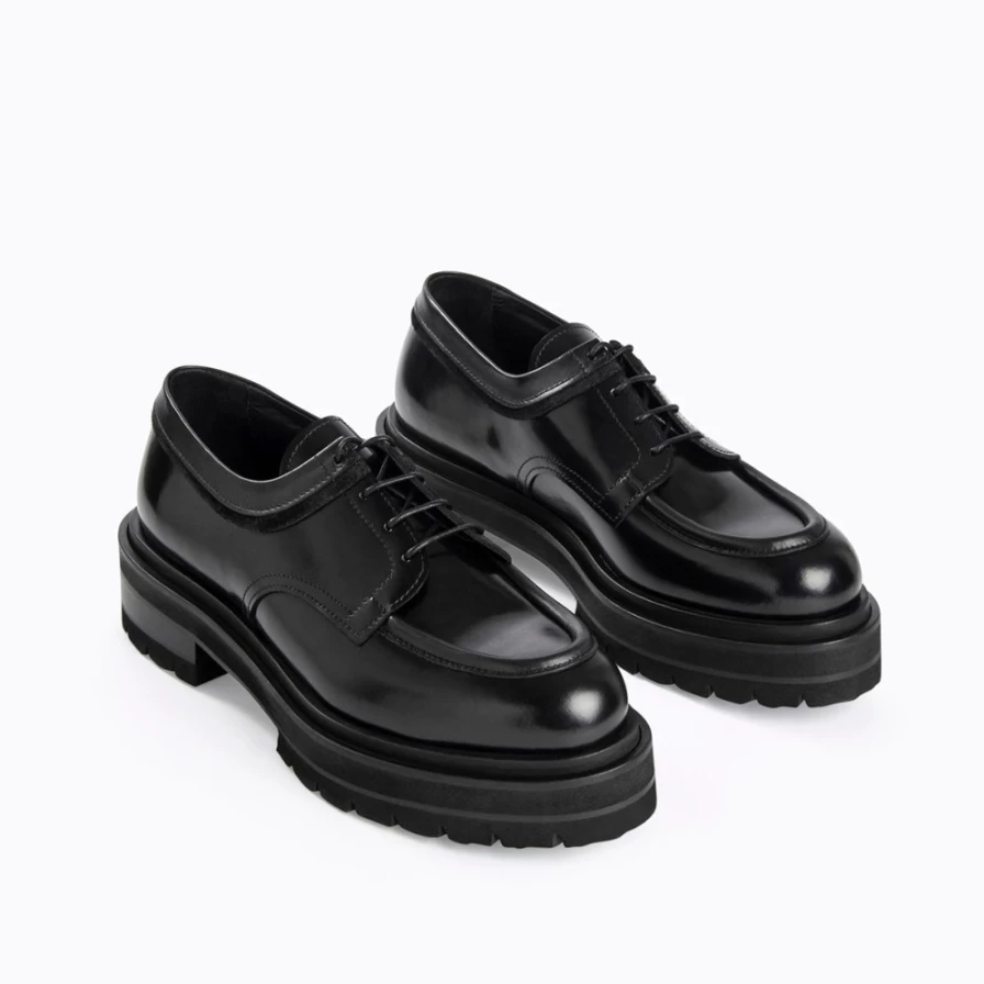 "Pierre Hardy Women's Black Alpha Golf Derbies Shoes"