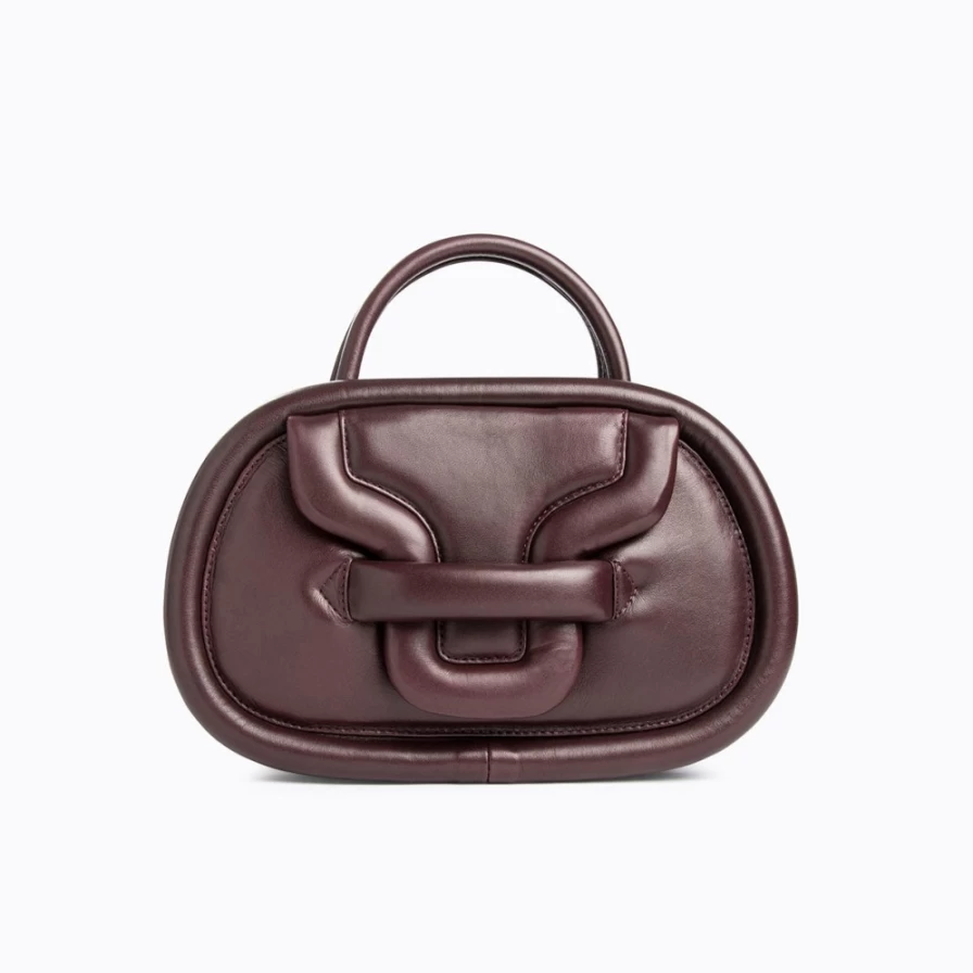 Pierre Hardy Women's Burgundy Alpha Strike Bag – Stylish Crossbody Handbag for Women
