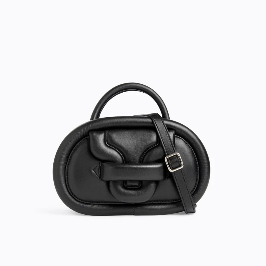 Pierre Hardy Women's Black Alpha Strike Mini Bag - Stylish & Compact Handbag
