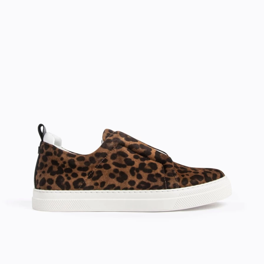 Pierre Hardy Women's Leopard & Black Slider Sneakers