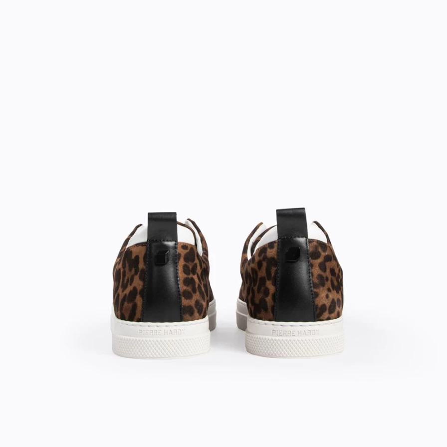 Pierre Hardy Women's Leopard & Black Slider Sneakers