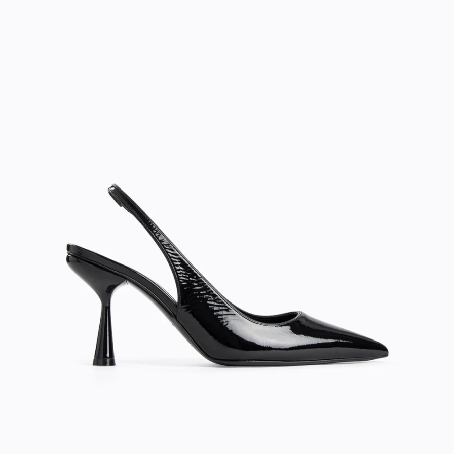 "Pierre Hardy Women's Black Scuba Slingback Heels"