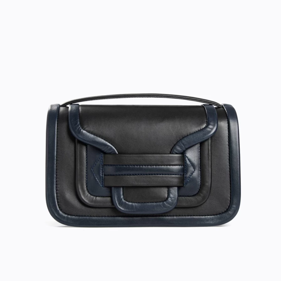 Pierre Hardy Women's Alpha Maxi Handbag in Black & Navy - Luxury Designer Tote