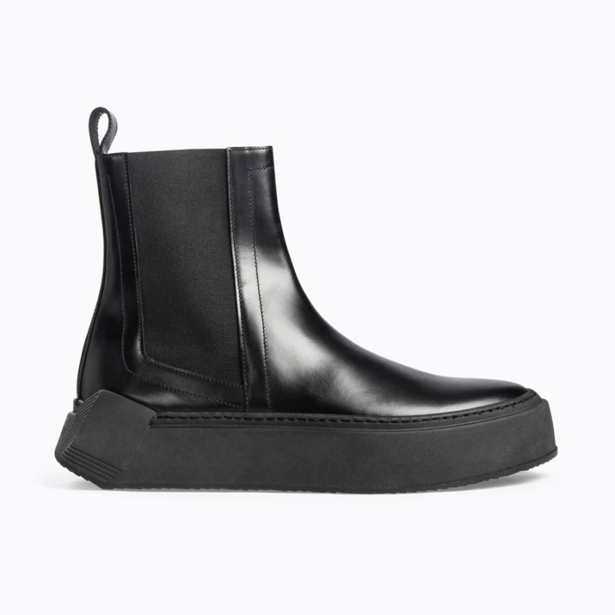 Pierre Hardy Women's Black Chelsea Cubix High-Top Sneakers
