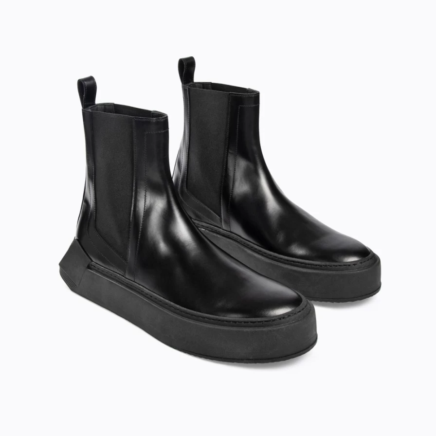 Pierre Hardy Women's Black Chelsea Cubix High-Top Sneakers