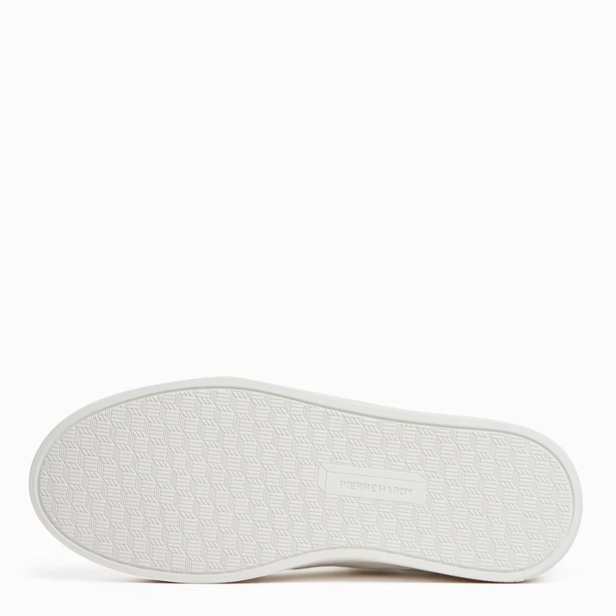 Pierre Hardy Women's White/Black Slider Sneakers - Fashionable Comfort Footwear