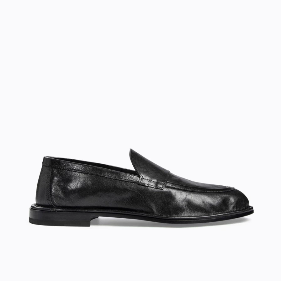 Pierre Hardy Men's Black Noto Loafers – Classic Slip-On Dress Shoes