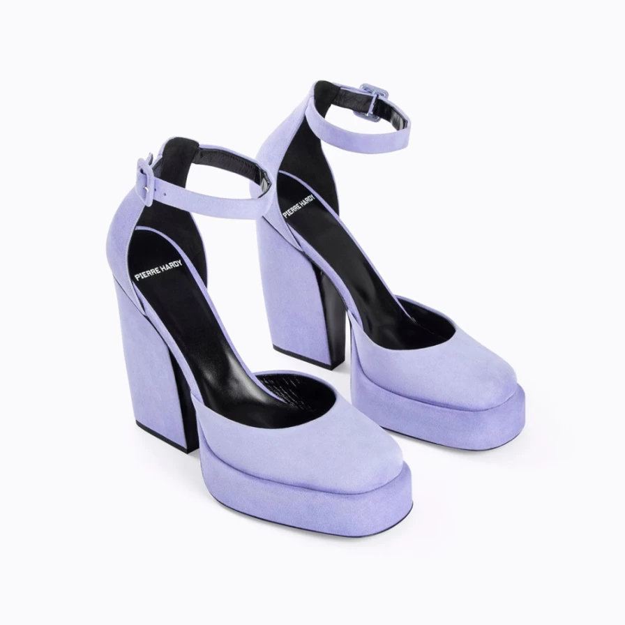 Pierre Hardy Women's Sean Pump in Mauve - Elegant High Heel Shoes