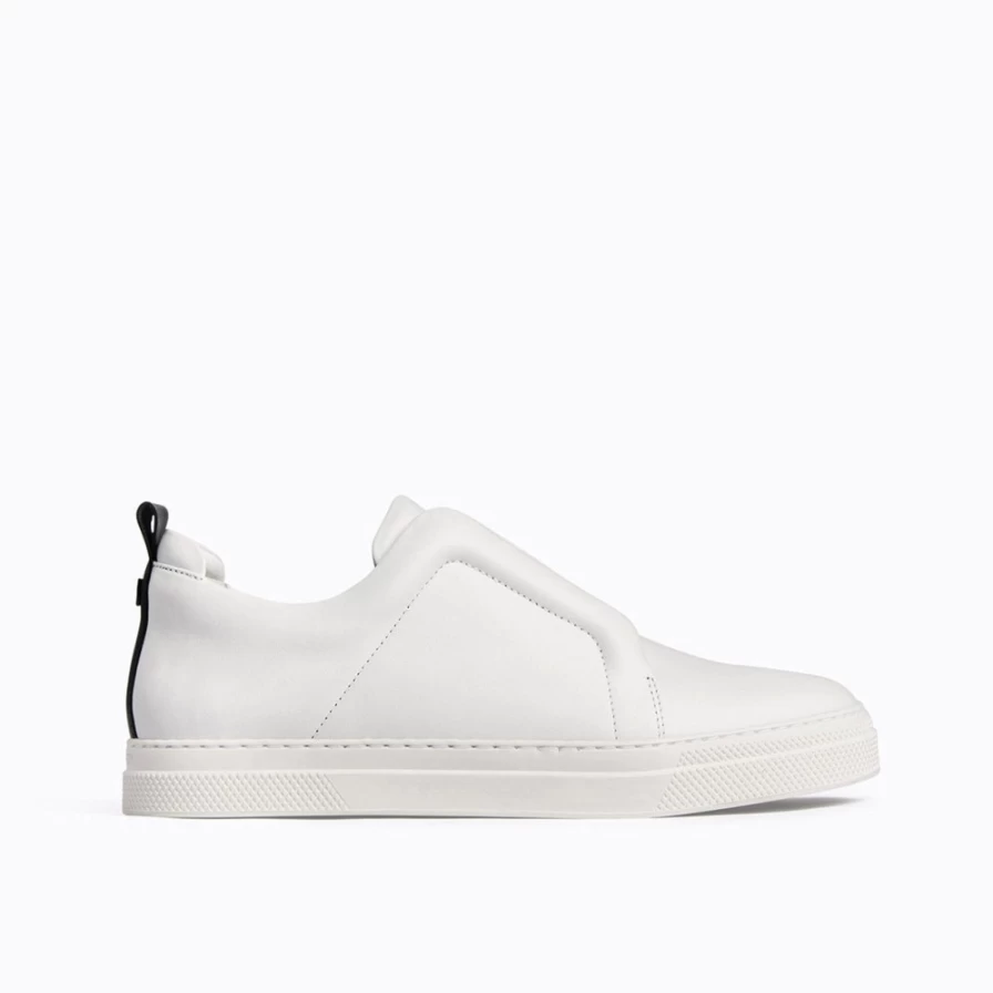 Pierre Hardy Men's White/Black Slider Sneakers – Stylish & Comfortable Footwear