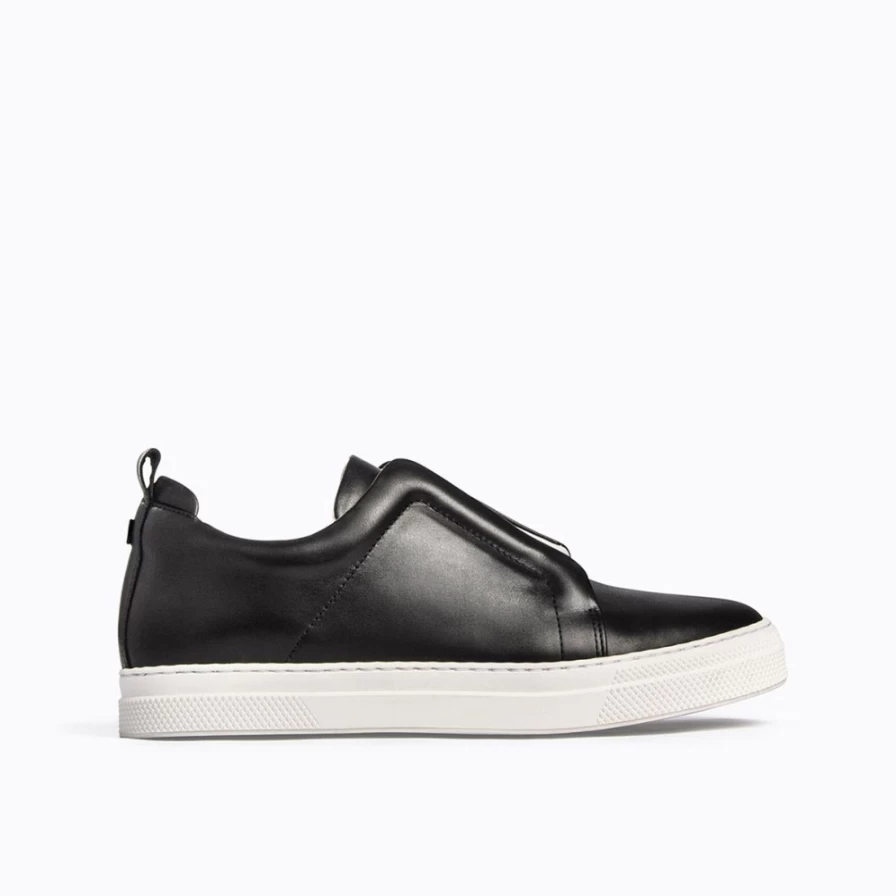 Pierre Hardy Men's Black Slider Sneakers - Comfortable Slide-On Shoes for Men