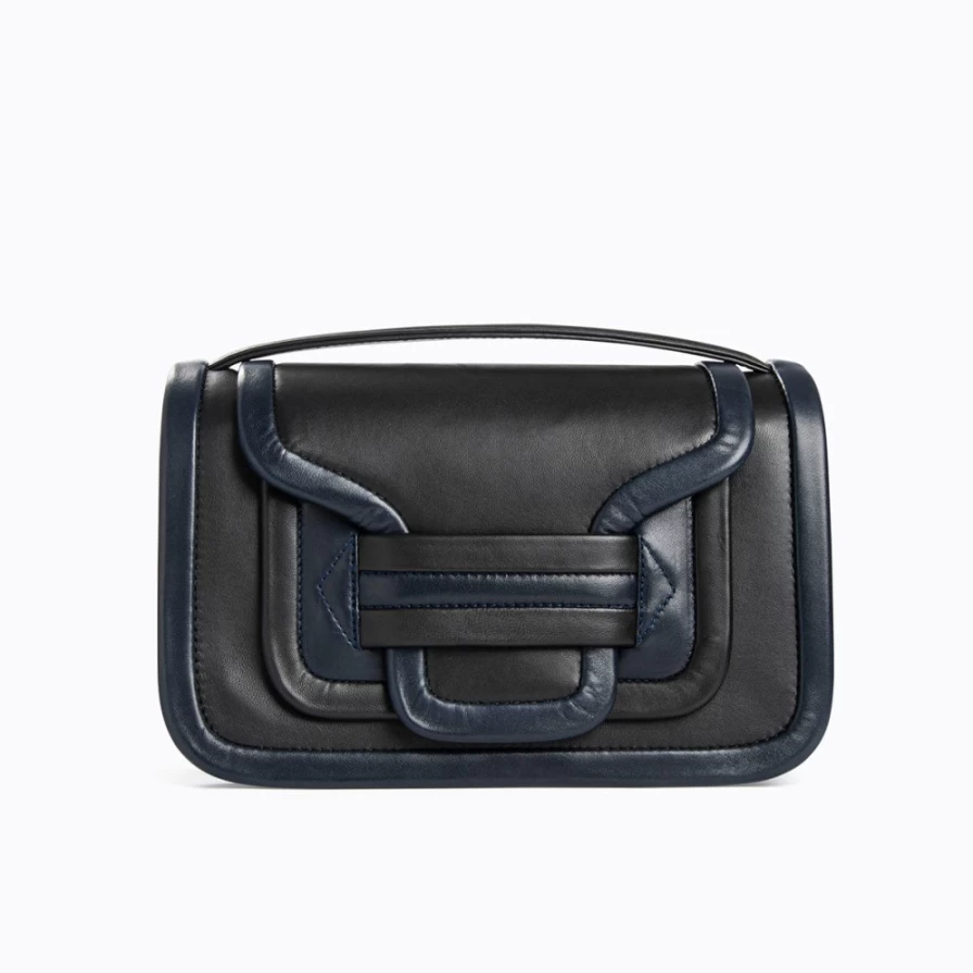 Pierre Hardy Women's Alpha Maxi Handbag in Black/Navy - Luxury Designer Tote for Women