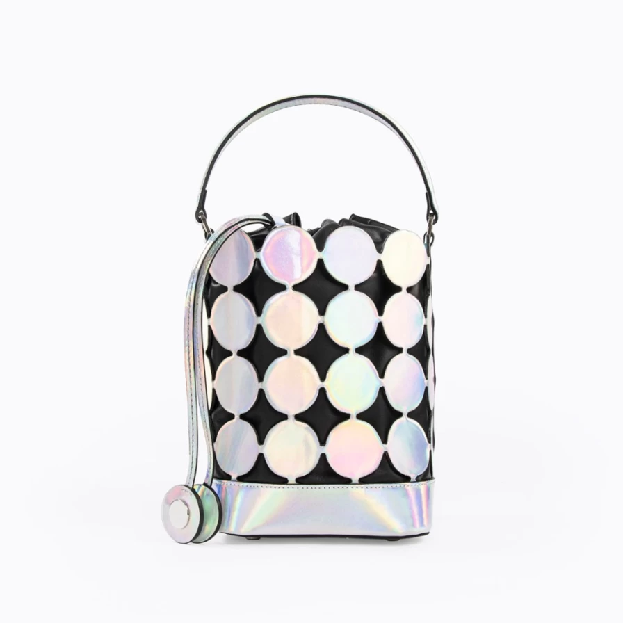 Pierre Hardy Women's Iridescent Opale Bulles Bucket Bag