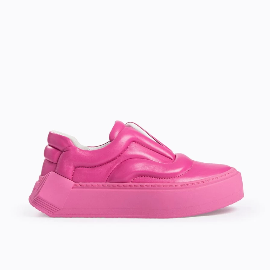 Pierre Hardy Women's Pink Cubix Skate Sneakers