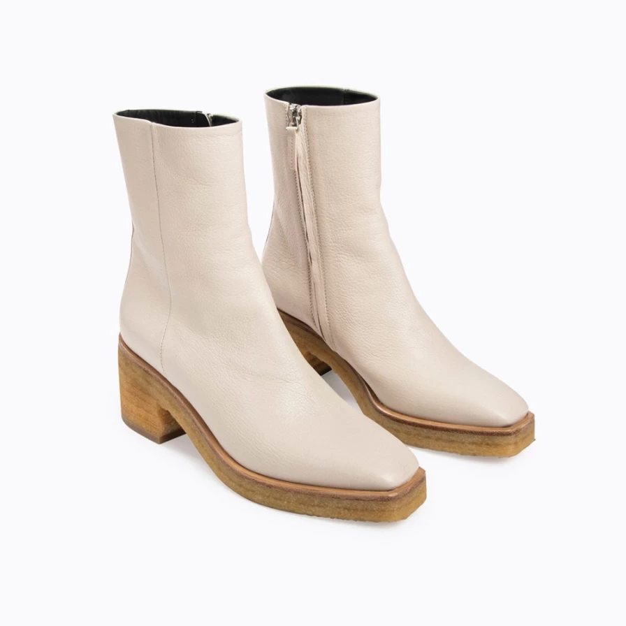 Pierre Hardy Women's Off-White Jim Folk Boots