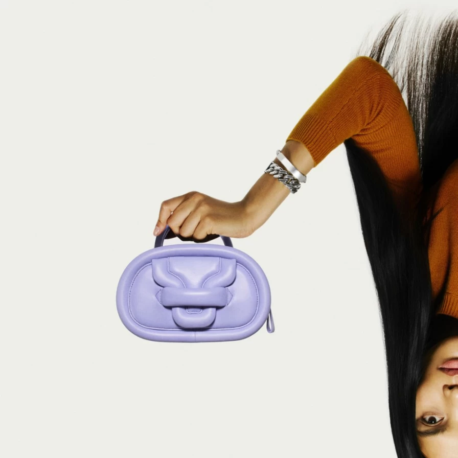 Pierre Hardy Women's Mauve Alpha Strike Mini Bag