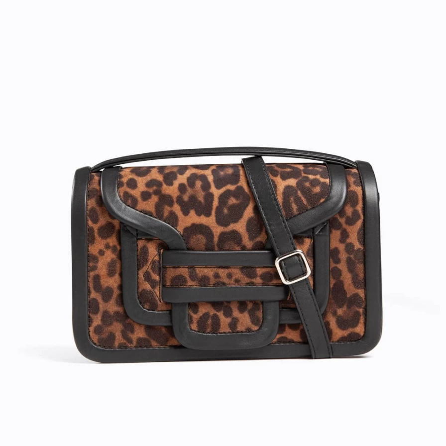 Pierre Hardy Women's Leopard & Black Alpha Maxi Handbag – Luxury Designer Tote