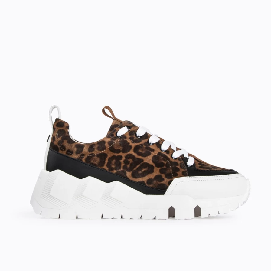 Pierre Hardy Women's Leopard/Black Street Life Sneakers
